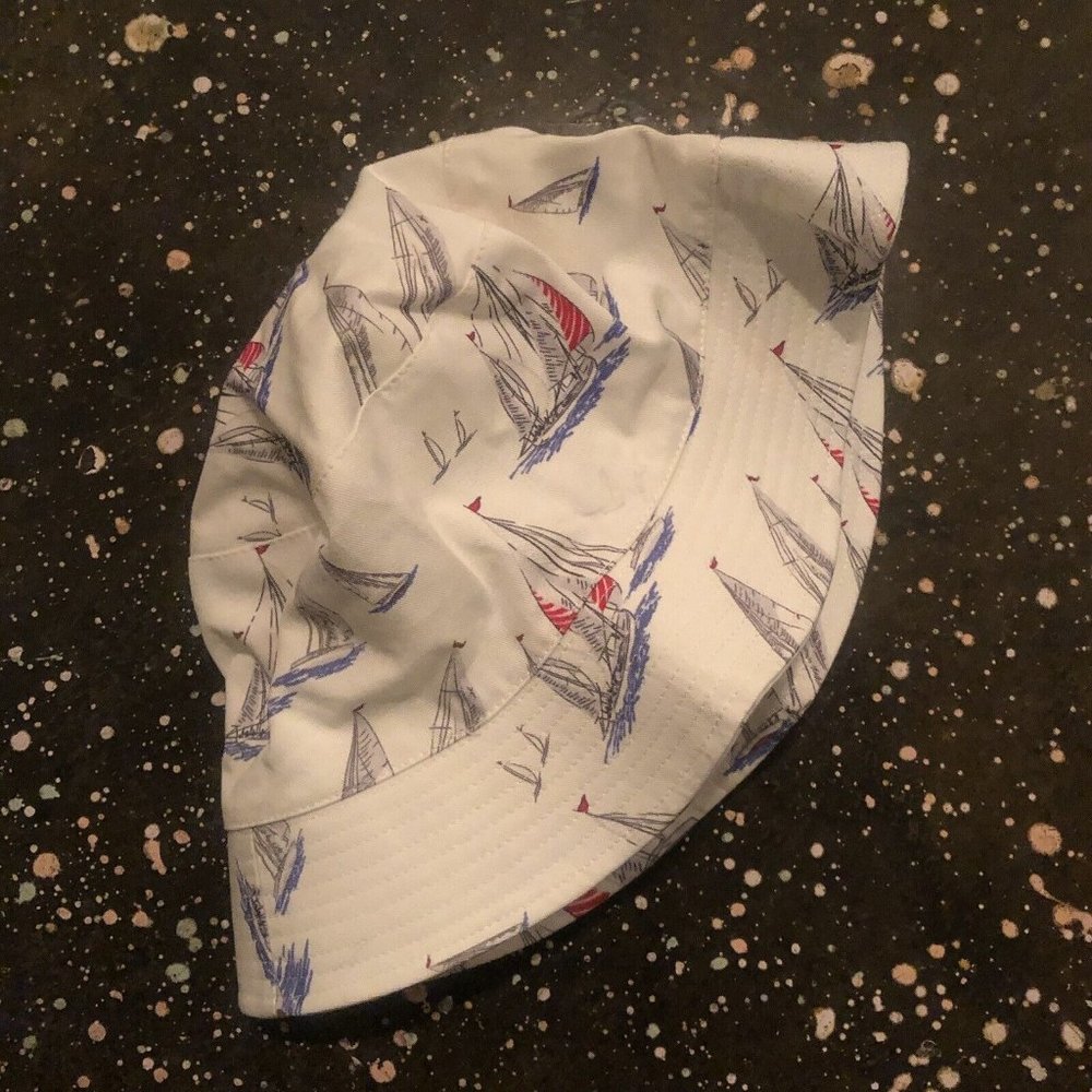 By Samii Ryan Sail Away Bucket Hat Multi Color White Marine - Picture 5 of 7